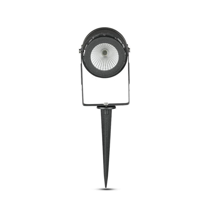 Faretto LED da Giardino 12W Nero Bianco Caldo 880lm