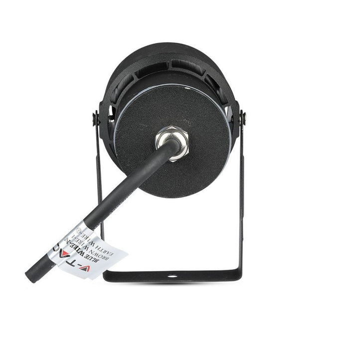 Faretto LED da Giardino 12W Nero Bianco Caldo 880lm