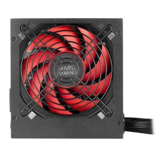 Mars Gaming MPIII650 Alimentatore 650W ATX - 85% di Efficienza - PFC Attivo - Silenzioso