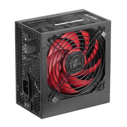 Mars Gaming MPIII750 Alimentatore 750W ATX - 85% di Efficienza - PFC Attivo - Silenzioso