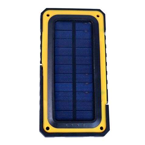 Elbat Torcia LED Solare Ricaricabile - Gancio e Magnete - Cob 10W 800LM - Colore Nero