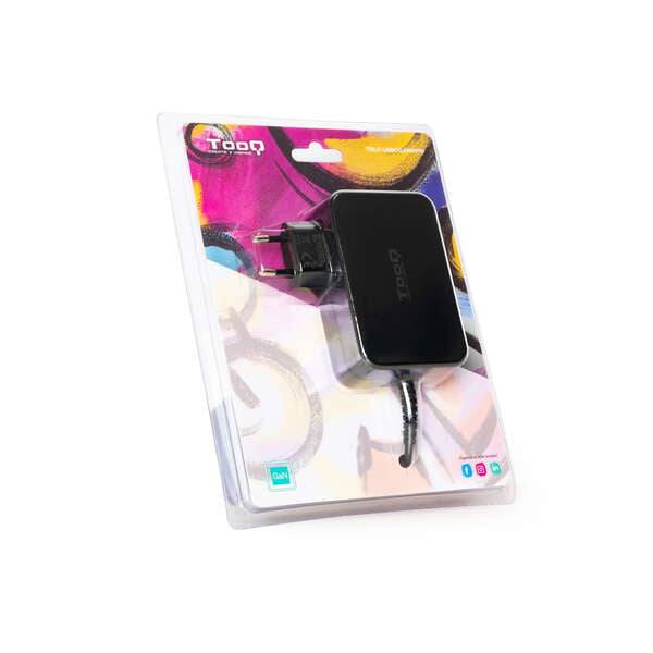 Tooq Caricabatterie Laptop GaN USB-C/PD 3.0 90W - Cavo da 1.80m - Colore Nero