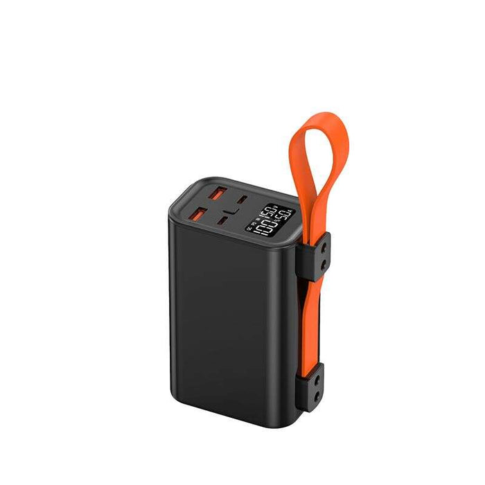 Leotec Power Bank 30000mAh 100W PD - Compatibile con Portatili - Schermo LCD - 2x USB-A, 2x USB-C