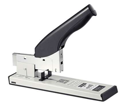 Petrus 1600 Cucitrice Spessori - fino a 100 Fogli - Cucitura Chiusa - Per Punti 24, 26 e 27 - Colore Grigio/Nero