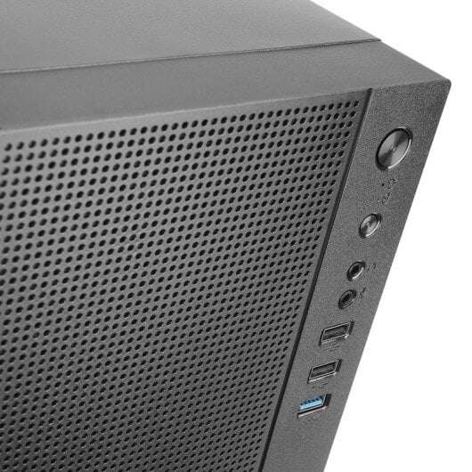 Tacens Anima AC5500 Case Minitorre Micro ATX, Mini-ITX con Alimentatore 500W - Supporta HDD 2.5", 3.5" - USB-A 2.0, USB-A 3.0 e Audio