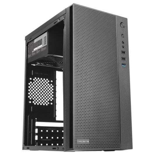 Tacens Anima AC5500 Case Minitorre Micro ATX, Mini-ITX con Alimentatore 500W - Supporta HDD 2.5", 3.5" - USB-A 2.0, USB-A 3.0 e Audio