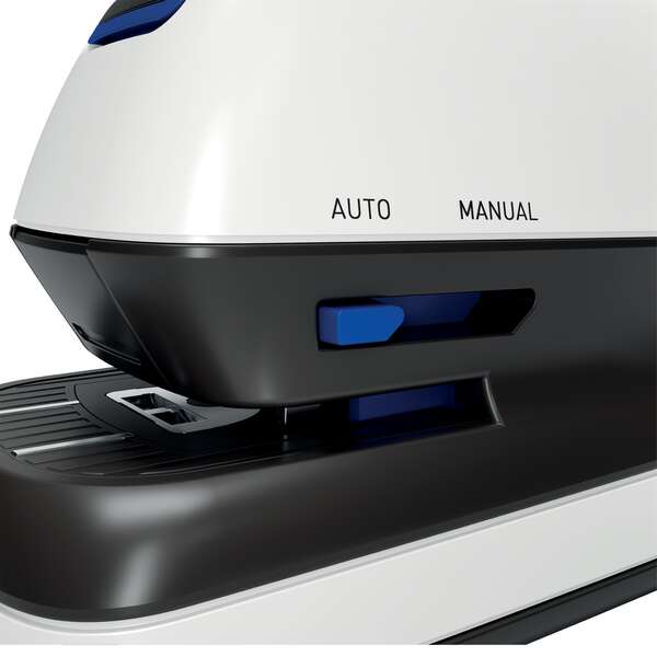 Rapid Optima GripE Pinzatrice Elettrica da Scrivania + Confezione di 1000 Punti Metallici - Fino a 20 Fogli - Utilizza Punti Metallici Optima 56 - Colore Grigio/Nero