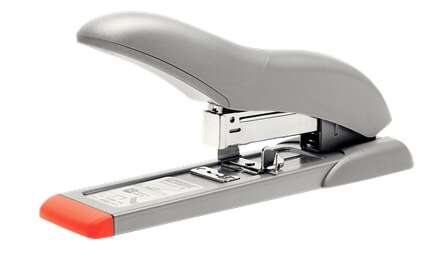 Rapid Fashion HD70 Cucitrice per Spessori - Fino a 70 Fogli - Cucitura Chiusa - Utilizza Punti Metallici 9/8-10, 23/8-10 - Colore Grigio/Arancio