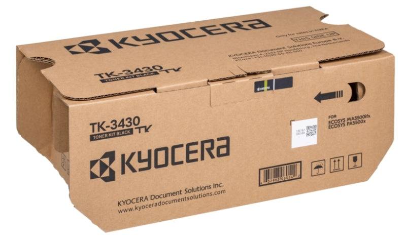 Kyocera TK3430 Cartuccia Toner Nero Originale - 1T0C0W0NL0
