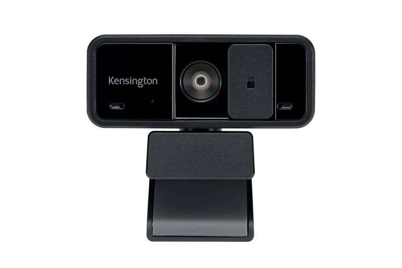 Kensington W1050 Webcam Grandangolare e Messa a Fuoco Fissa 1080P - Video Nitido e Sensore di Grandi Dimensioni - Regolazione Manuale e Campo Visivo Diagonale 95° - Nero