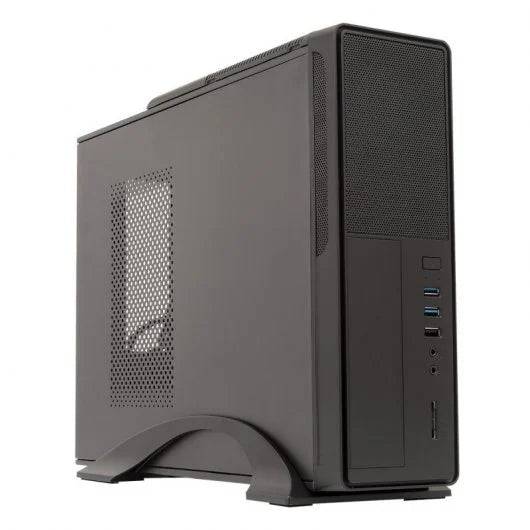 Unykach UK2010 Case Tower ITX, MicroATX - Alimentatore 450W Incluso - Supporto Disco 3.5", 2.5" - USB-A 3.0/2.0 e Audio