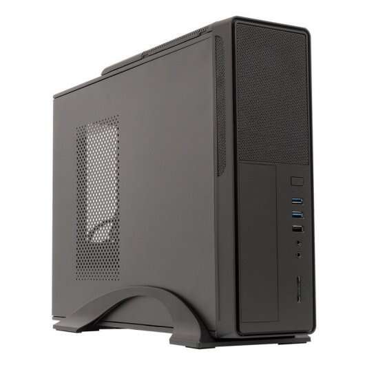 Unykach UK2010 85% Efficienza Case Tower MicroATX - Alimentatore 300W 85% Incluso - Supporto Disco 3.5", 2.5" - USB-A 3.2/2.0 e Audio
