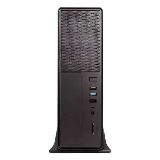 Unykach UK2010 85% Efficienza Case Tower MicroATX - Alimentatore 300W 85% Incluso - Supporto Disco 3.5", 2.5" - USB-A 3.2/2.0 e Audio