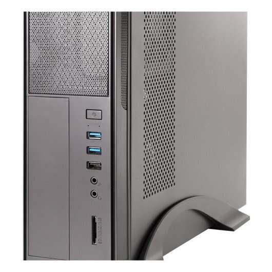 Unykach UK2010 85% Efficienza Case Tower MicroATX - Alimentatore 300W 85% Incluso - Supporto Disco 3.5", 2.5" - USB-A 3.2/2.0 e Audio