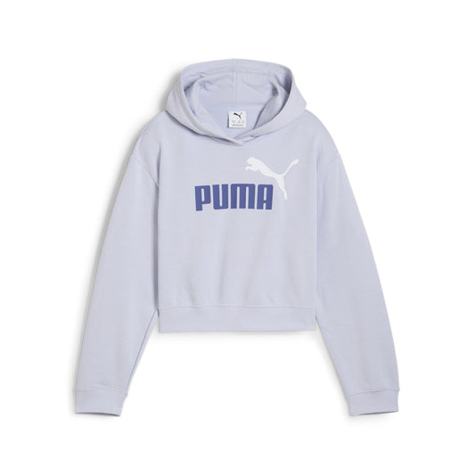 Puma Felpa con Cappuccio Cropped Ess 2 Color No.1 Logo Jr Girl 686072