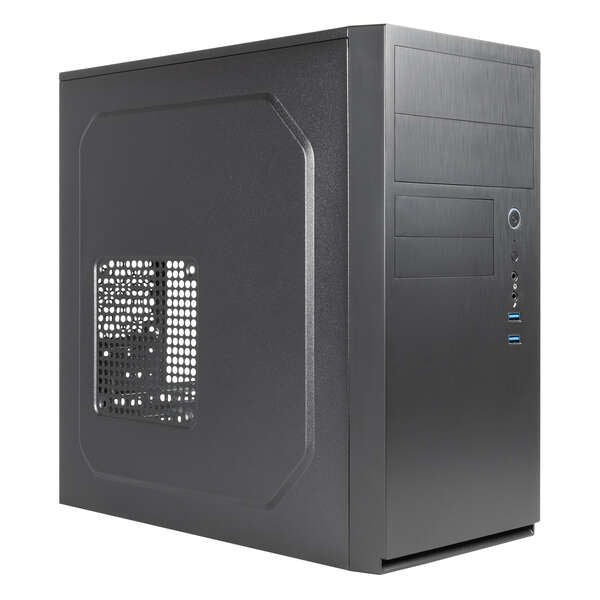 Case Torre MicroATX Unykach Aero C11 - Supporto HDD 3.5", 2.5" - USB-A 3.0 e Audio