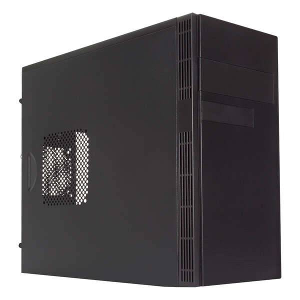 Unykach Grey Rain Case MicroATX EVO - Alimentatore 500W Incluso - Tagli Disco Supportati 3.5", 2.5" - USB-A 2.0/3.2 e Audio