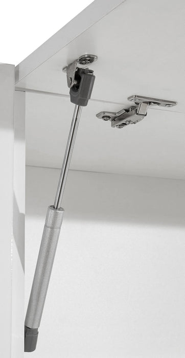 Cucina Lineare Bianca SOLE 256 cm – Moderna, Soft Close, Made in Italy