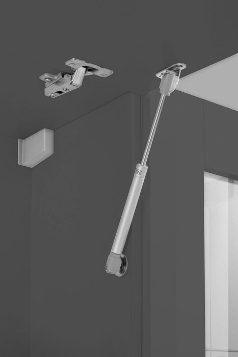 Cucina Lineare Moderna SOLE 256 cm – Antracite/Rovere, Soft Close, Made in Italy