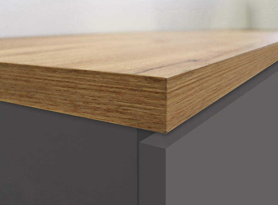 Colonna Portaspezie SOLE - Mobile Cucina con 2 Cassetti, 4 Scomparti e Soft Close