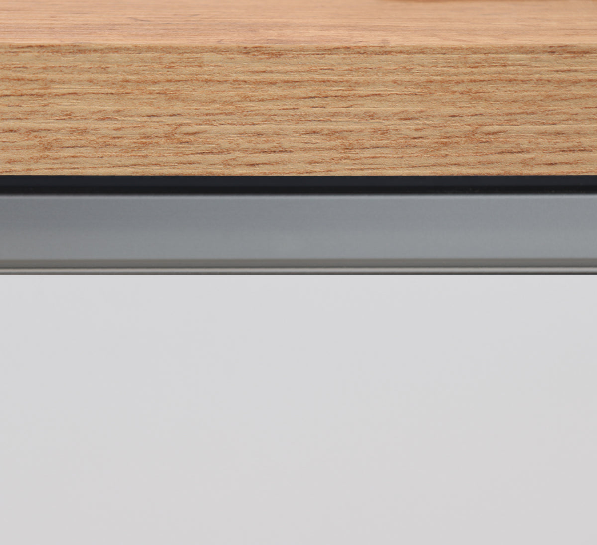 Isola Cucina SOLE 3 Ante – Bianco Lucido/Rovere, 155x90x90 cm, Made in Italy