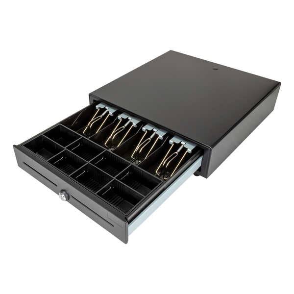 Unykach Cassetto Portamonete Elettrico - 12 Scomparti - Apertura Manuale e Automatica - Connessione RJ11