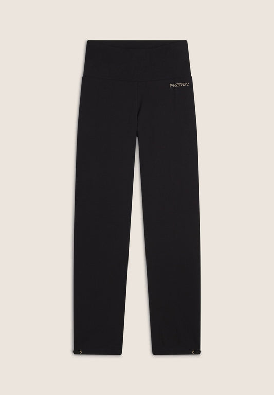Freddy Pantaloni Regular Fit Gamba Dritta con Coulisse sul Fondo S25WCRP1