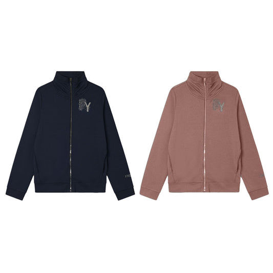Freddy Felpa Zip e Collo Alto con Dettaglio Effetto Seta S25WCXS3