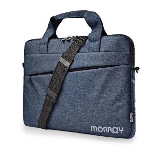 NGS Monray Charter Valigetta per Portatile fino a 15.6" - Vano Imbottito - Tasche Esterne - Chiusura a Zip - Spallaccio