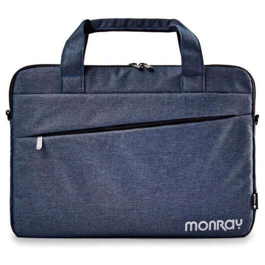 NGS Monray Charter Valigetta per Portatile fino a 15.6" - Vano Imbottito - Tasche Esterne - Chiusura a Zip - Spallaccio