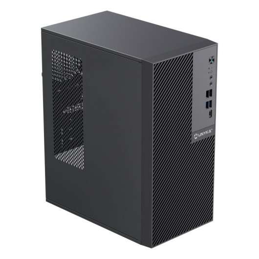 Unykach Numen 500 Pro Midi Tower Case ITX, MicroATX - Supporto Disco 3.5", 2.5" - USB-A 2.0/3.2/C e Audio