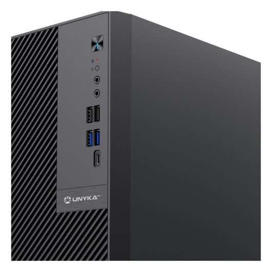 Unykach Numen 500 Pro Midi Tower Case ITX, MicroATX - Supporto Disco 3.5", 2.5" - USB-A 2.0/3.2/C e Audio