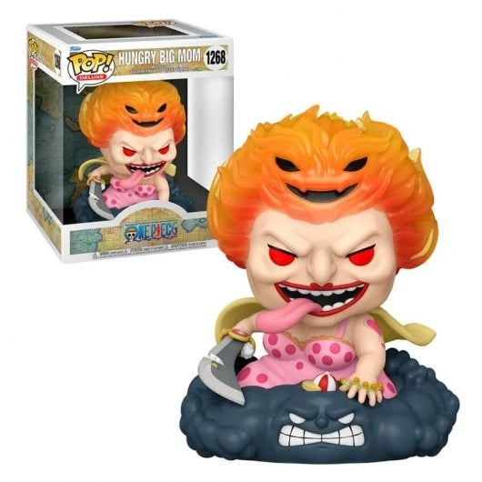 Funko Pop Deluxe Animation One Piece Hungry Big Mom - Figura in Vinile - Altezza 15cm circa