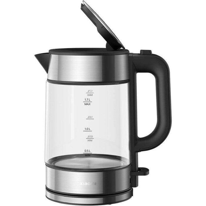 Xiaomi Electric Glass Kettle Bollitore Elettrico 2200W - Capacità 1.7L - Vetro Borosilicato - Filtro Estraibile - Riscaldamento Uniforme dell'Acqua