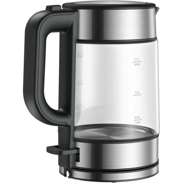 Xiaomi Electric Glass Kettle Bollitore Elettrico 2200W - Capacità 1.7L - Vetro Borosilicato - Filtro Estraibile - Riscaldamento Uniforme dell'Acqua
