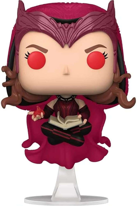 Funko Pop Marvel WandaVision Scarlet Witch Ed. Glow in the Dark - Figura in Vinile - Altezza 9cm circa
