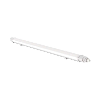 Plafoniera LED V-Tac 18W 60cm IP65 Serie L con luce neutra 4000K, design compatto e resistente per ambienti interni ed esterni.