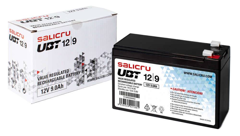 Salicru UBT 12/9 Batteria per SAI/UPS 9aH 12v