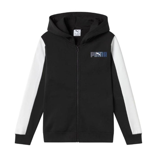 Puma Felpa con Cappuccio Full Zip Ess Logo Lab Jr 691800
