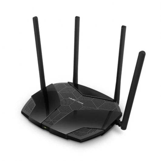 Mercusys Router WiFi 6 Dual Band AX3000 - 4 Porte 10/100/1000Mbps - 4 Antenne 5dBi - OFDMA, MU-MIMO