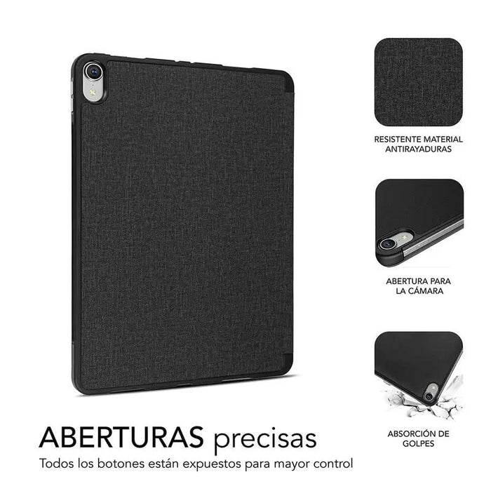 Custodia Subblim per iPad 10a Gen 10,9" - Antiurto - Stand - Apple Pencil - Nero