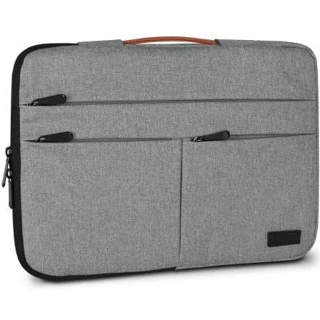 Subblim Custodia Air Padding 360 - 380x275x30 mm - Protezione 360° con Air Padding - Tasche Molteplici - Resistente e Duratura - Colore Grigio