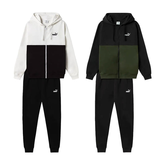 Puma Tuta Felpata con Cappuccio Full Zip Sweat 692158