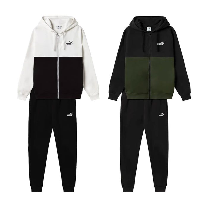 Puma Tuta Felpata con Cappuccio Full Zip Sweat 692158