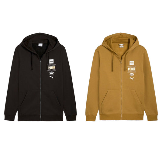Puma Giacca Felpata con Cappuccio Ess Logo Lab Holiday 688191