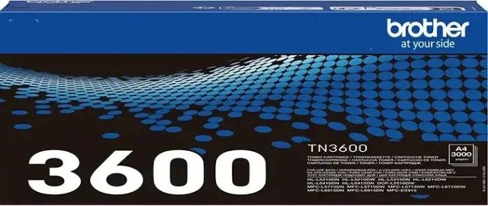 Brother TN3600 Cartuccia Toner Nero Originale - TN3600