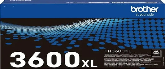 Brother TN3600XL Nero Cartuccia Toner Originale - TN3600XL