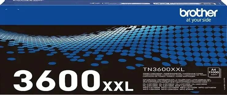 Brother TN3600XXL Nero Cartuccia Toner Originale - TN3600XXL