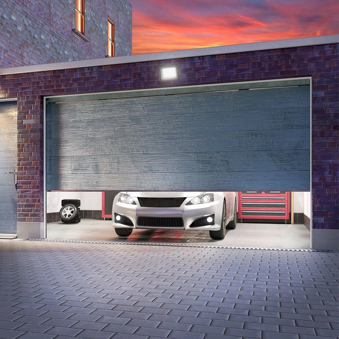 Faro LED 50W CCT 3in1 IP65 con LED Sostituibili | Grigio Scuro