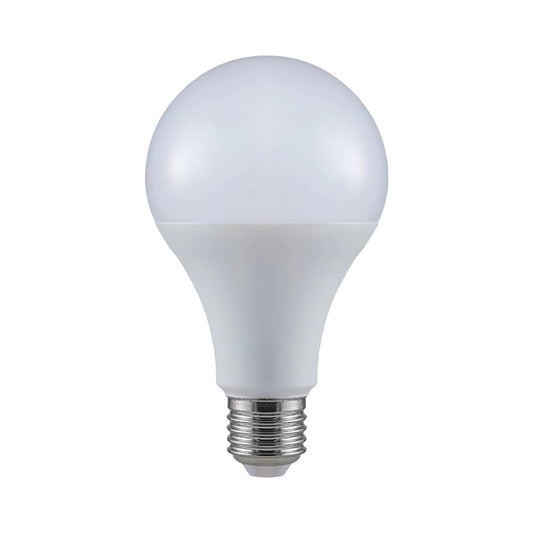 Lampadina LED E27 20W A80 4000K 120lm/W V-TAC Luce Naturale con attacco standard e corpo in termoplastica, ideale per illuminazione domestica.